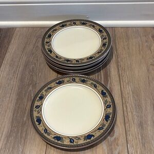 Mikasa Arabella Bread Dessert Plates Set of 6